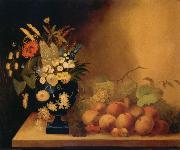 William Buelow Gould Flowrs and Fruit oil painting artist